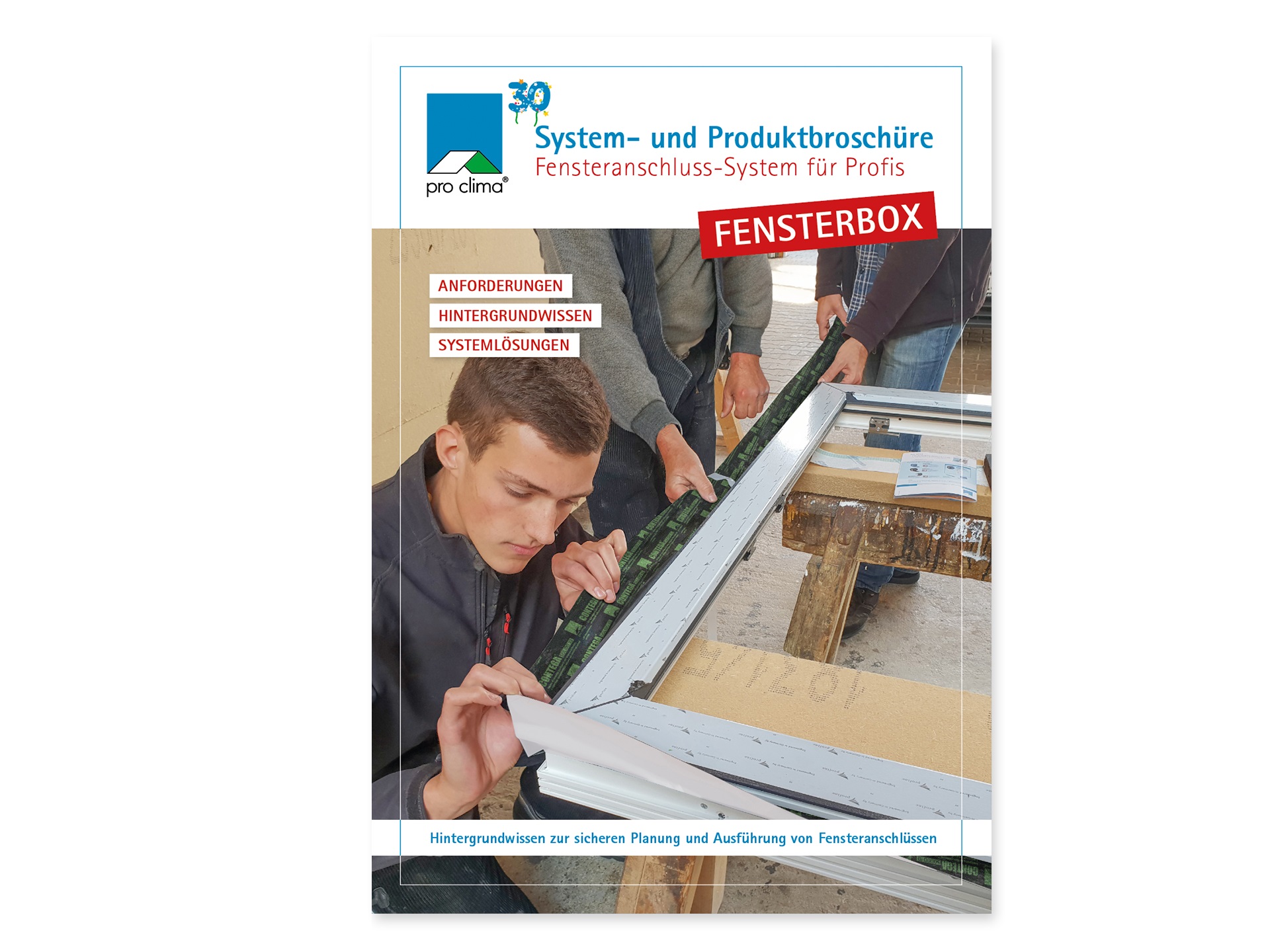 einfach packen Produktbroschuere Fenster ps